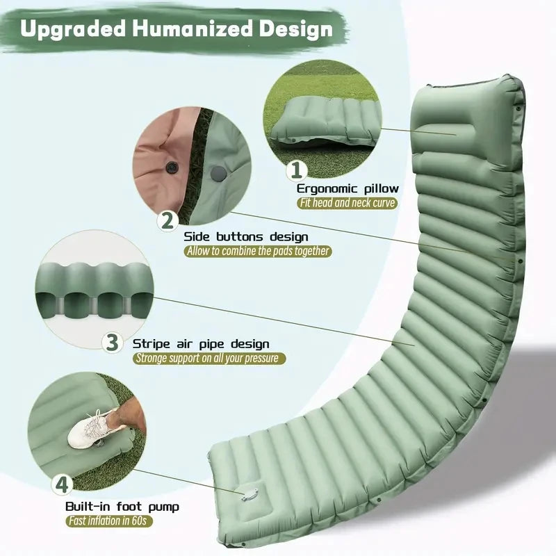 TrailRest Ultra-Light Inflatable Camp Pad